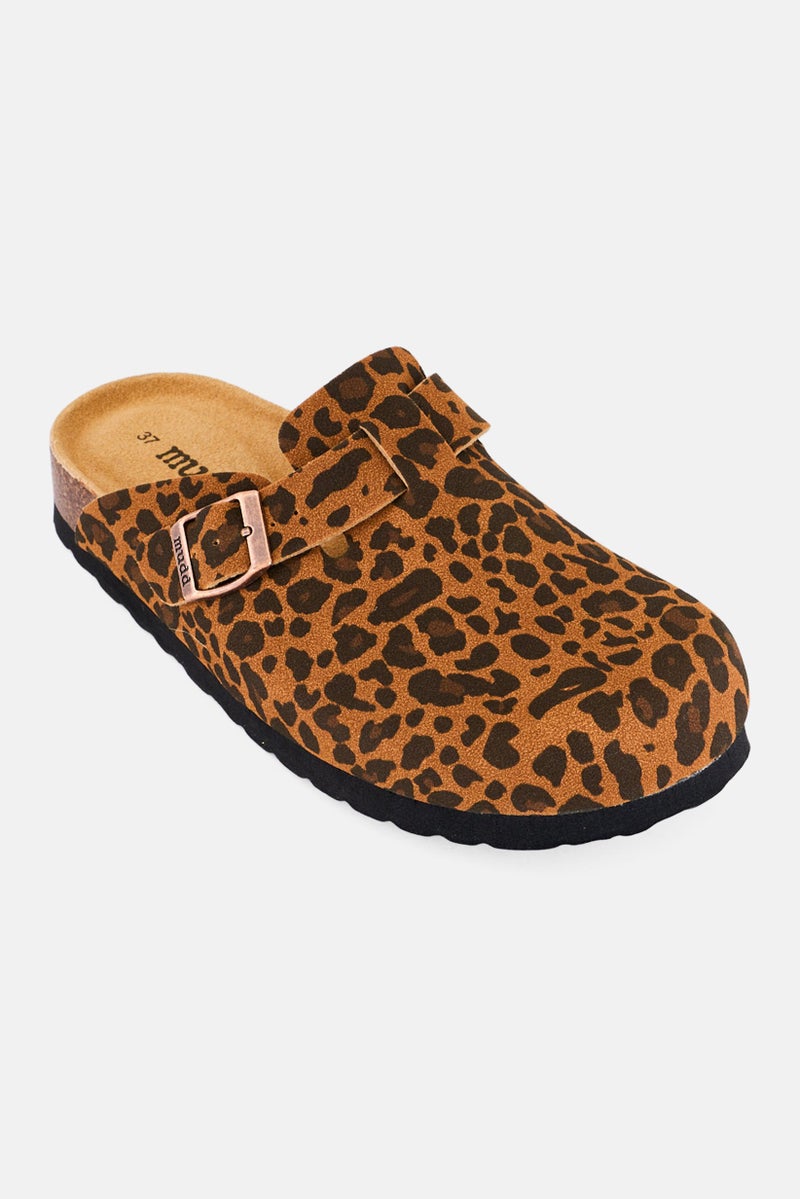 Mudd صنادل نسائية قابلة للتعديل مع مشبك من الفلين، متعددة الألوان - Image 1